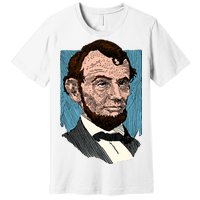 Abraham Lincoln Portrait Premium T-Shirt