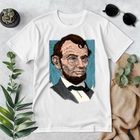 Abraham Lincoln Portrait Premium T-Shirt