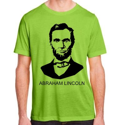 Abraham Lincoln Portrait President Adult ChromaSoft Performance T-Shirt