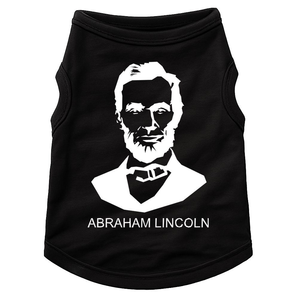 Abraham Lincoln Portrait President Doggie Tank