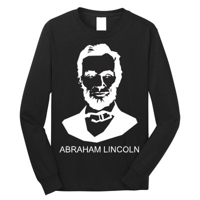 Abraham Lincoln Portrait President Long Sleeve Shirt