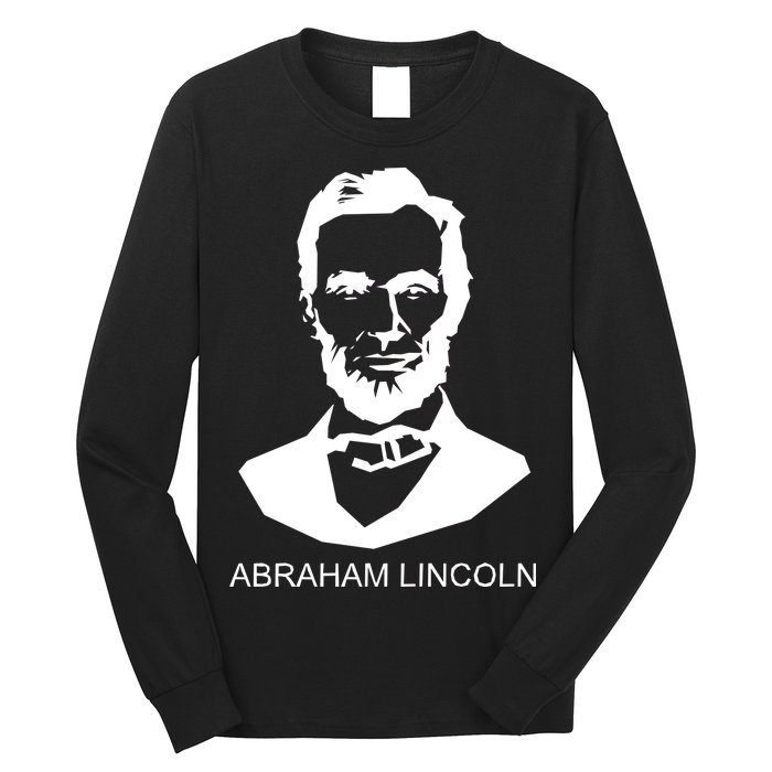 Abraham Lincoln Portrait President Long Sleeve Shirt