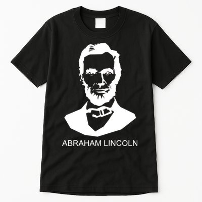Abraham Lincoln Portrait President Tall T-Shirt