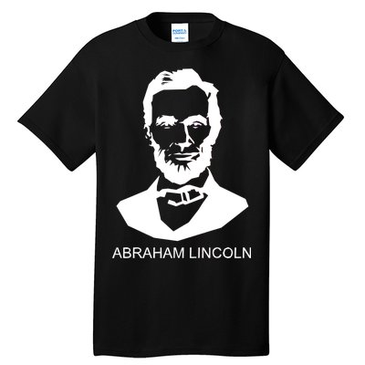 Abraham Lincoln Portrait President Tall T-Shirt