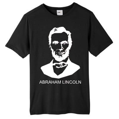 Abraham Lincoln Portrait President Tall Fusion ChromaSoft Performance T-Shirt