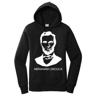 Abraham Lincoln Portrait President Women's Pullover Hoodie