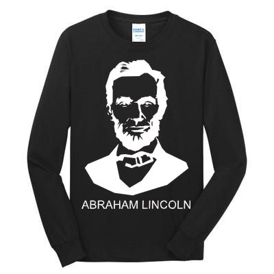 Abraham Lincoln Portrait President Tall Long Sleeve T-Shirt