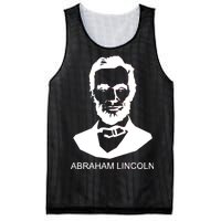 Abraham Lincoln Portrait President Mesh Reversible Basketball Jersey Tank