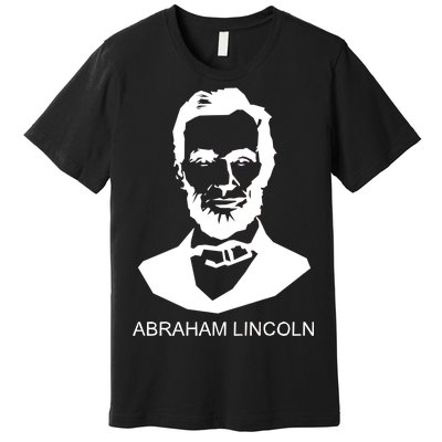 Abraham Lincoln Portrait President Premium T-Shirt