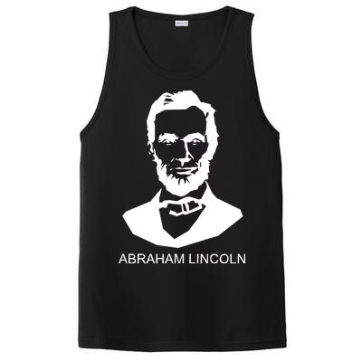 Abraham Lincoln Portrait President PosiCharge Competitor Tank