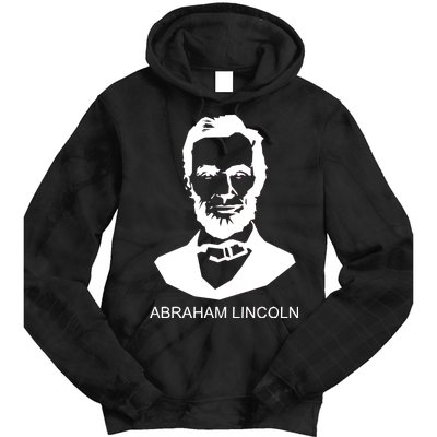 Abraham Lincoln Portrait President Tie Dye Hoodie