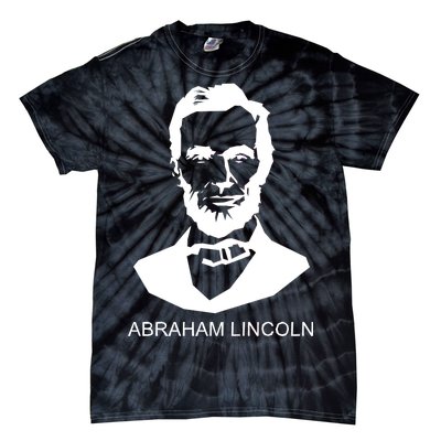 Abraham Lincoln Portrait President Tie-Dye T-Shirt