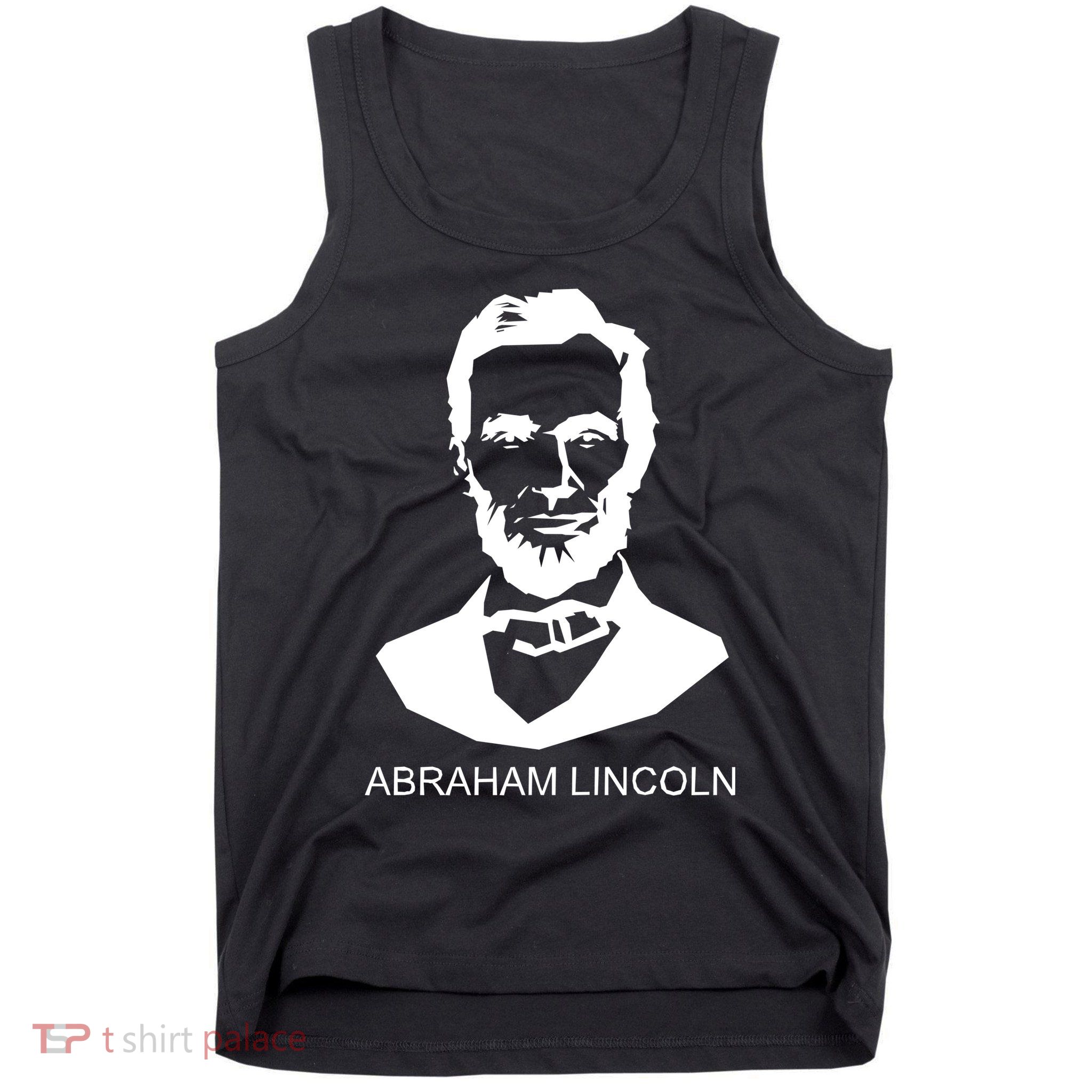 Abraham Lincoln Portrait President Tank Top