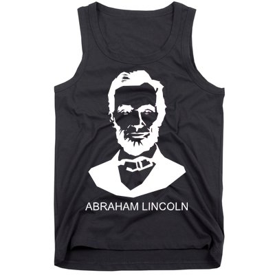 Abraham Lincoln Portrait President Tank Top