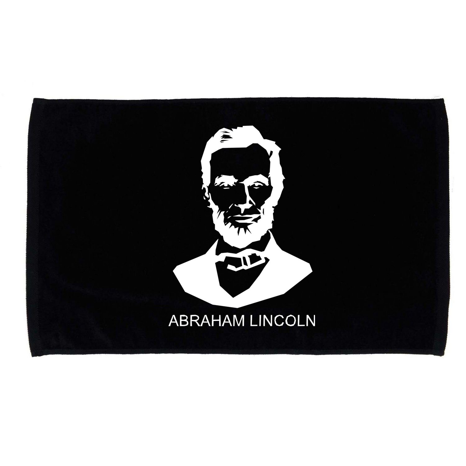 Abraham Lincoln Portrait President Microfiber Hand Towel