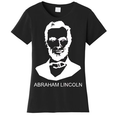 Abraham Lincoln Portrait President Women's T-Shirt