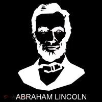 Abraham Lincoln Portrait President Women's V-Neck T-Shirt