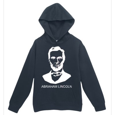 Abraham Lincoln Portrait President Urban Pullover Hoodie