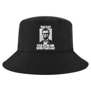 Abraham Lincoln Seven years Ago Cool Comfort Performance Bucket Hat