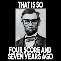 Abraham Lincoln Seven years Ago Visor