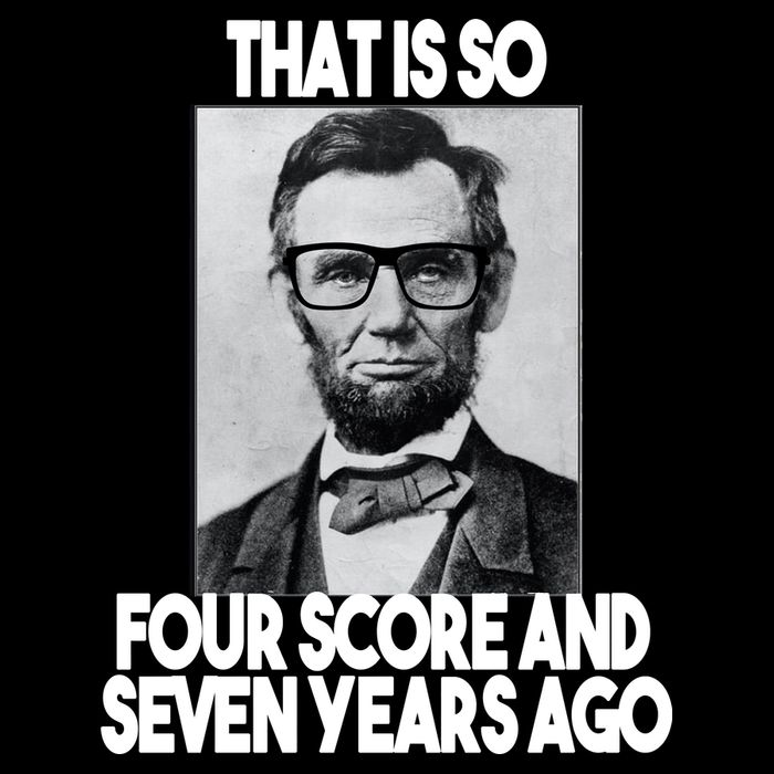 Abraham Lincoln Seven years Ago Visor