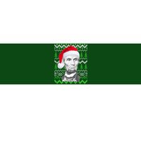 Abraham Lincoln Ugly Christmas Sweater Bumper Sticker