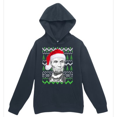 Abraham Lincoln Ugly Christmas Sweater Urban Pullover Hoodie