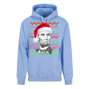 Abraham Lincoln Ugly Christmas Sweater Unisex Surf Hoodie