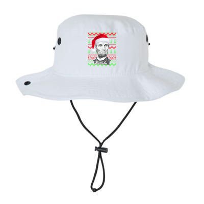 Abraham Lincoln Ugly Christmas Sweater Legacy Cool Fit Booney Bucket Hat