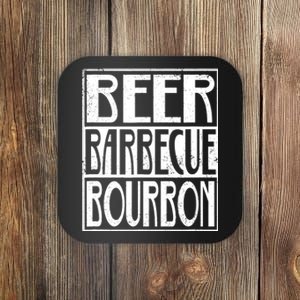 Alcohol Beer Smoke Grill Pork Barbeque Bourbon BBQ Coaster