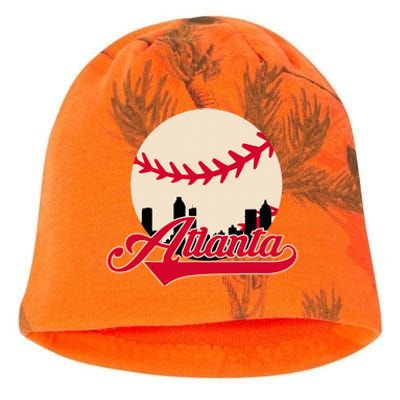 Atlanta Baseball Skyline Georgia Atlanta Kati - Camo Knit Beanie