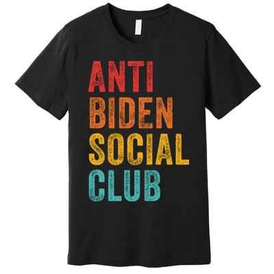 Anti Biden Social Club Premium T-Shirt