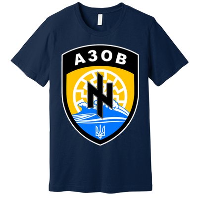 Azov Battalion Support Ukraine Military Premium T-Shirt