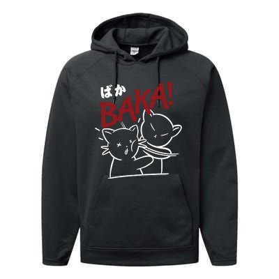 Anime Baka Slap Japan Anime Lover Gift Performance Fleece Hoodie