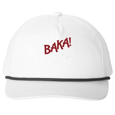 Anime Baka Slap Japan Anime Lover Gift Snapback Five-Panel Rope Hat