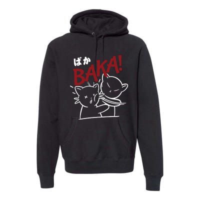 Anime Baka Slap Japan Anime Lover Gift Premium Hoodie