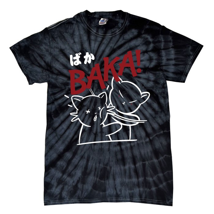 Anime Baka Slap Japan Anime Lover Gift Tie-Dye T-Shirt