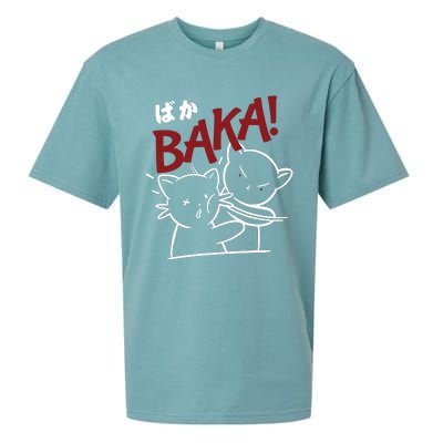 Anime Baka Slap Japan Anime Lover Gift Sueded Cloud Jersey T-Shirt