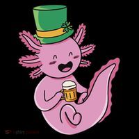 Axolotl Beer St Patrick's Day Mug