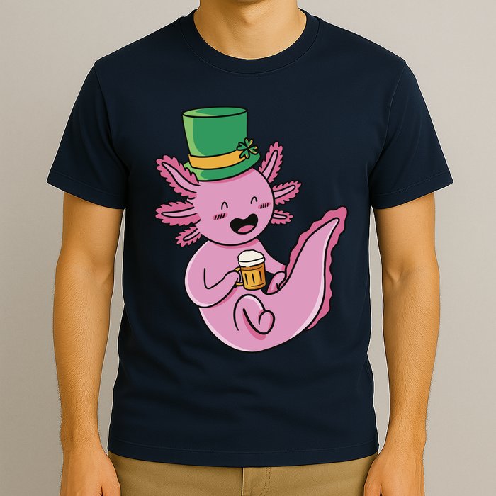 Axolotl Beer St Patrick's Day T-Shirt