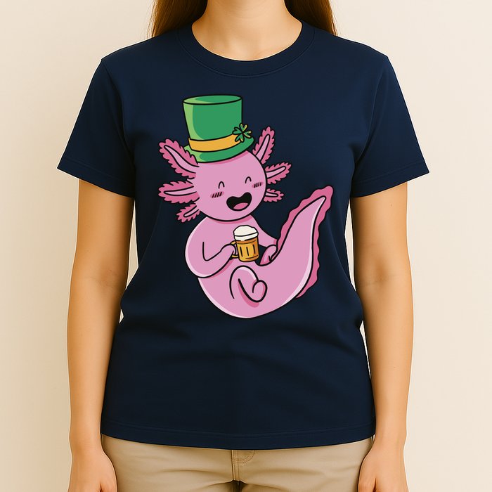 Axolotl Beer St Patrick's Day T-Shirt