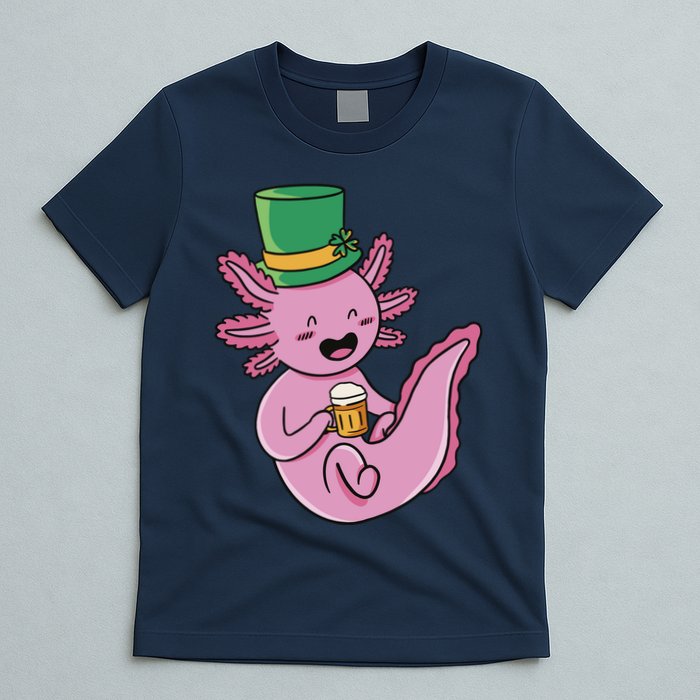 Axolotl Beer St Patrick's Day T-Shirt