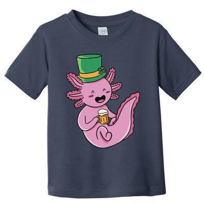 Axolotl Beer St Patrick's Day Toddler T-Shirt