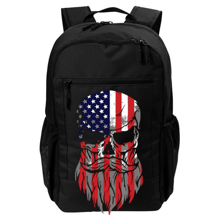 American Beard Skull Daily Commute Backpack