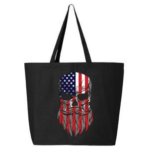 American Beard Skull 25L Jumbo Tote