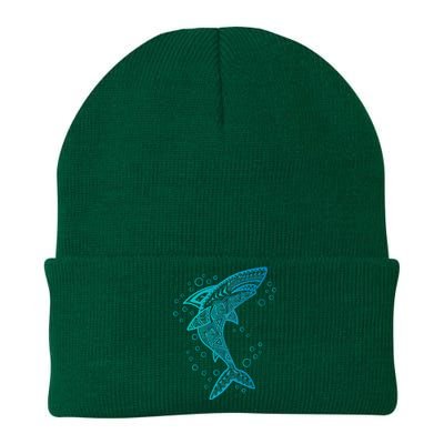 AQUA BOHO SHARK Knit Cap Winter Beanie