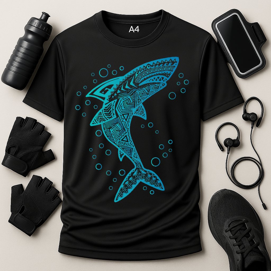 AQUA BOHO SHARK Performance Shirt