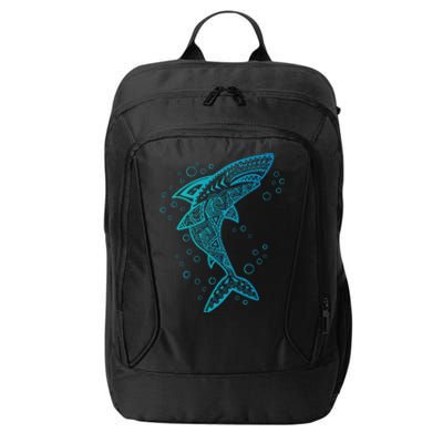 AQUA BOHO SHARK City Backpack