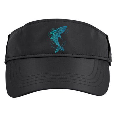 AQUA BOHO SHARK Adult Drive Performance Visor