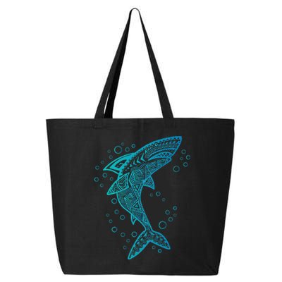 AQUA BOHO SHARK 25L Jumbo Tote